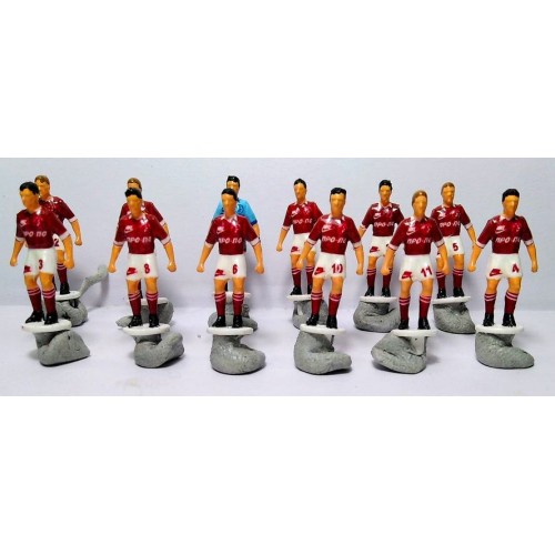 Subbuteo Andrew Table Soccer Larisa 1988 only 12 figures without bases